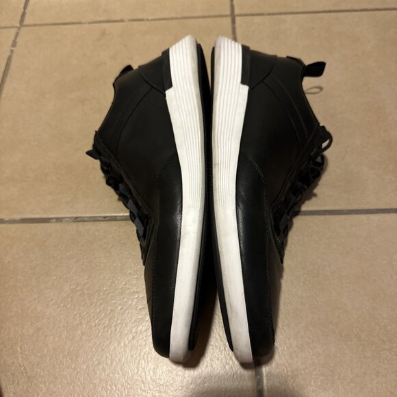Wolf and Shepherd Crossover Trainer WTZ Black Leather Sneaker  Men size 12 main image 11